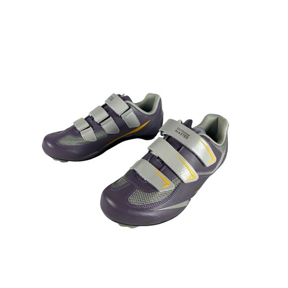 Outdoor Master women s cycling shoes Purple Size 7.5 - Picture 1 of 10
